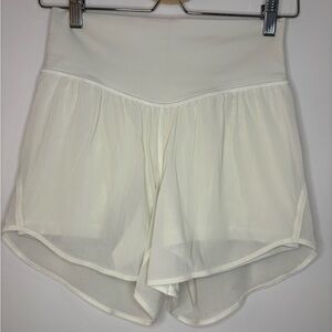 lululemon athletica White Athletic Shorts
